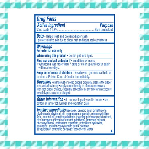 Balmex Complete Protection Baby Diaper Rash Cream with Zinc Oxide + Soothing Botanicals, 4 Ounce