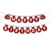 Ladybug Birthday Party Supplies Ladybug Birthday Banner, Cute Ladybird Bday Bunting Sign Ladybird Happy Birthday Banner for Ladybeetle Themed/Insect Theme Baby Shower Decorations