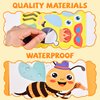 Sinceroduct Make Your Own Stickers for Kids, Fun Bug Sticker Kit with 60 Insect, Animal Face Sticker Sheets, Perfect for Rewards, Party Favors, Holiday Gifts, and Christmas Day