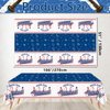 PTECDROTS 4 Pcs Baseball Tablecloths, Plastic Baseball Table Covers Rectangular Table Cloth for Baseball Themed Party Supplies Sports Event Birthday Party Decorations, 51x106 Inch