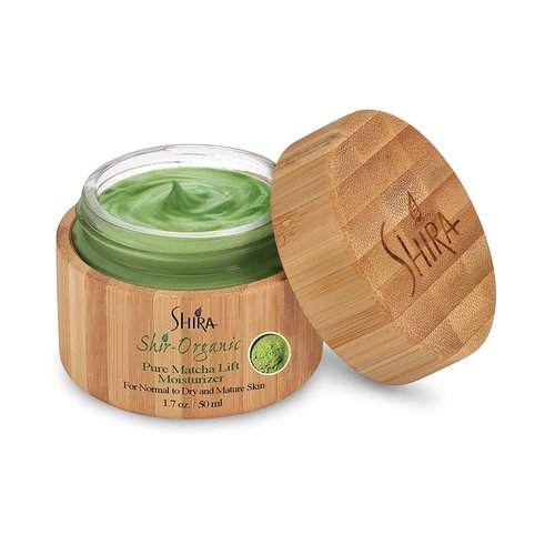 Shira Shir-Organic Green Tea Matcha Lift Face Moisturizer For Hydrating Nourished Rejuvenate Skin...