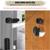 PUUUCI Door/Gutter Mount for Blink Indoor/Outdoor Camera(4th/3rd Gen) & Blink XT2/XT Camera - Blink Security Camera Mounting Accessories for Home/Apartments/Business, No Drilling, No Damage