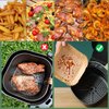 Air Fryer Liners Disposable,200Pcs Parchment Paper,LYHOLKEER 6.3inch Disposable Air Fryer Paper Liners for 3 3.5 4 4.5 5QT, Non-Stick Air Fryer Liners Square Free of Bleach,Airfryer Paper Liners