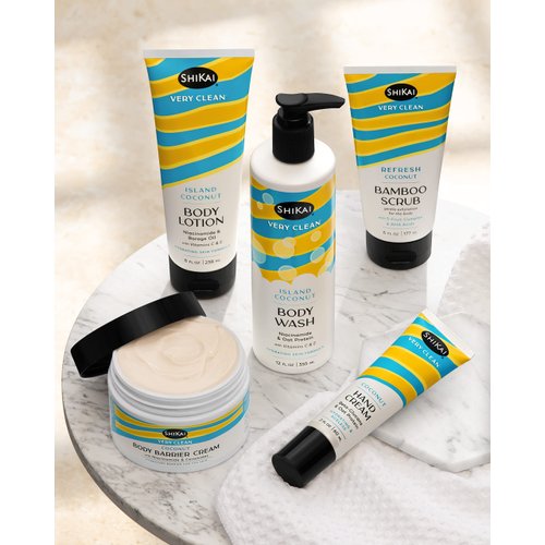 ShiKai Very Clean Hydrating Hand Cream (Coconut, 2 oz) | Moisturizer Lotion for Dry Skin | For Nourished, Hydrated Hands