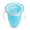 Munchkin® Miracle® 360 Trainer Sippy Cup with Handles, Spill Proof, 7 Ounce, 2 Pack, Green/Blue