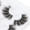 Losha Lashes 6 Pairs Fluffy False Eyelashes for Women 20mm Long Dramatic Faux Mink Strip 5D Lashes Pack for Gorgeous Makeup