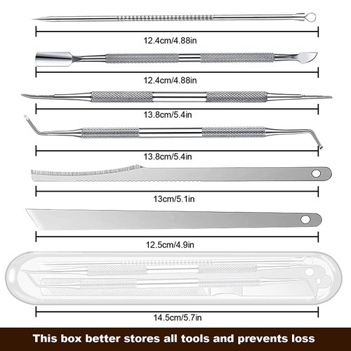 Ingrown Toenail Pedicure Tool Kit(7pcs), Nail Manicure Kit Stainless Steel Nail Care Treatment for Nail Correction Polish Pain Relief