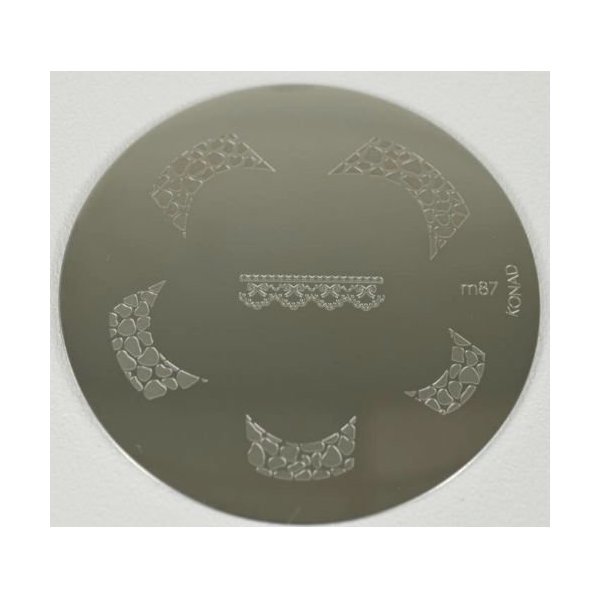 Konad Stamping Nail Art Image Plate - M87