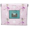 Multicolor Microfiber White Pink Ballerina Sheet Set - Multiracial Tutu Wearing Ballerina Sheets for Girls with Moon and Star Print (Twin)