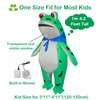 Stegosaurus Inflatable Frog Costume for Kids Halloween Cute Animal Costumes Funny Blow Up Suit for Boys Girls Cosplay Party