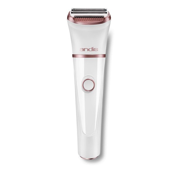 Andis 31015 Close Curves Electric Shaver for Women - Perfect for Legs, Bikini Area & Underarms Hair Removal - Rechargeable Cordless Wet & Dry Shaver, Lightweight - 6 Piece Kit