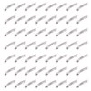 Mardatt 100 Pcs French Barrette Hair Clips Assortment Set 1.57 Inch Silver Metal Blank Alligator Hairpin Rectangle Craft Bow Clips for DIY Hairdressing Accessories (4 cm)