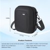 Krypthos Carrying Case for DJI Neo, Portable Shoulder Bag Travel Neo Case, with Elastic Strap to Fix DJI Neo Drone, Suit for Travel and Home Storage for DJI Neo Drone and Its Accessories-Black