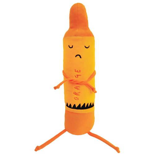 MerryMakers The Day the Crayons Quit Orange Soft Plush Crayon Toy, 12-Inch, from Drew Daywalt and Oliver Jeffer's The Day the Crayons Quit Book Series