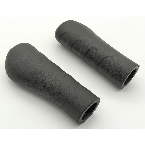 Rollator Hand Grip,Wheelchair Hand Grip,Transport Chair Hand Grip,Knee Walker Hand Grip.Universal Replacement Parts,Ergonomic Design Makes,Surface Anti-Slip Texture,Excellent Comfort(1Pr,Black)