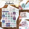 Planner Stickers - Set of Over 1,000 Planner Stickers - 20 Sheets of Colorful Stickers - Busy Bee Planners