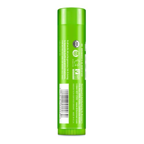 Dr. Bronners Lemon Lime Lip Balm, 4 GR