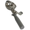 Thunder Group 18-8 Stainless Steel 4 OZ Ice Cream Deluxe Disher, Grey handle