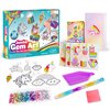Jumbo Gem Art Diamond Painting Kit - 1200+ Pcs - Make Your Own Stickers, Keychains, Suncatchers, Magnets - Arts and Crafts Kits for Girls Ages 6+