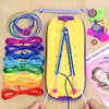 Simfunso Friendship Bracelet Making Kit for Girls, Gift for 7 8 9 10 11 12 Year Old Girls, Present for Teen Girl, Arts and Crafts Kit for Kids Ages 8, Birthday Gift Toys for 8-12 Years Old