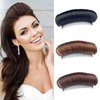 mdgfge 3Pcs Invisible Fluffy Hair Pad Hair Bun False Hair Clip Bump It Up Volume Hair Base Styling Insert Tool Volume Increased Pads Hair Accessories for Women Hairstyles DIY Design Daily Use