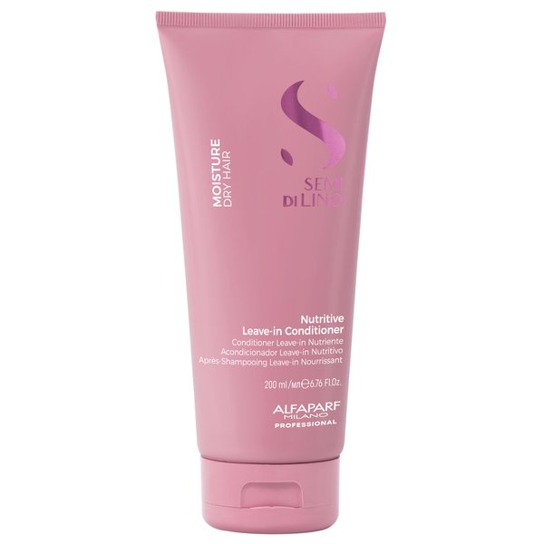 Alfaparf Milano Semi Di Lino Moisture Nutritive Low Shampoo - Sulfate Free Shampoo for Color Treated Hair - Moisturizing Hair Shampoo for Dry Hair - Paraben & Paraffin-Free (1000 ml / 33.8 oz)