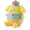 GUND Sanrio Hello Kitty and Friends Pompompurin Ice Cream Plush, Stuffed Animal for Ages 1 and Up, Yellow, 6”