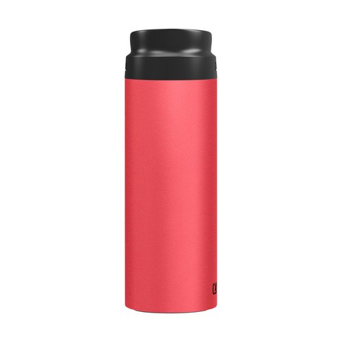CamelBak Forge Flow Coffee & Travel Mug, Insulated Stainless Steel - Non-Slip Silicon Base - Easy One-Handed Operation - 16oz, Wild Strawberry
