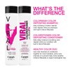 Celeb Luxury Viral Colorwash, Professional Semi-Permanent Hair Color Depositing Shampoo, Hot Pink 8.25 Fl Oz (Pack of 1)