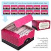 Elegant Lashes Trio Flare - MEDIUM Brown Individual Lashes (Pro Dozen Pack - 12 Trays)