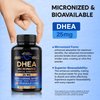DHEA 25mg - Micronized DHEA Supplement for Women & Men - Clinically Proven Strength & Bioavailable - Healthy Aging, Hormone Balance & Energy Level Support - Vegan & NON-GMO - Made in USA, 120 Capsules