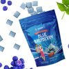 BariatricPal Sugar-Free Calcium Citrate Soft Chews 500mg with Probiotics (90 Count) - Blue Raspberry