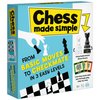 Spin Master Games, Chess Made Simple, Beginner Learning Chess Set with Chess Board & Chess Pieces 2-Player Strategy Board Game, for Ages 8+