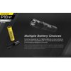 EdisonBright Nitecore P10 V2 1100 Lumen LED Tactical Flashlight with Hard Holster battery carrying case