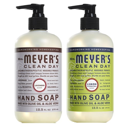 Mrs. Meyer's Liquid Hand Soap (Variety Pack) (Lavender + Lemon Verbena)
