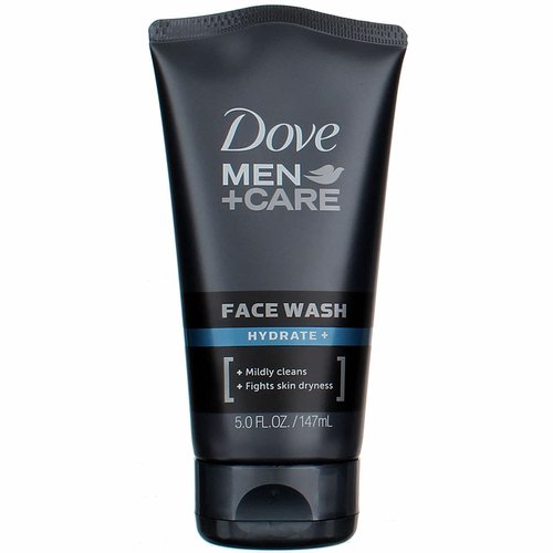 Dove Men + Care Face Wash, Hydrate, 5 Oz (Pack of 3)