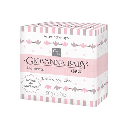 Giovanna Baby - Linha Tradicional (Classic) - Sabonete em Barra Moments (3 X 90 Gr) - (Classic Collection - Moments Bar Soap Net (3 x 3.17 Oz))
