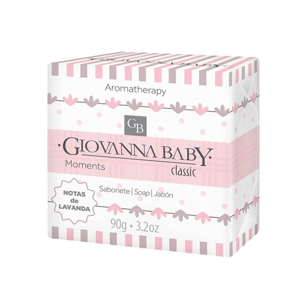 Giovanna Baby - Linha Tradicional (Classic) - Sabonete em Barra Moments (3 X 90 Gr) - (Classic Collection - Moments Bar Soap Net (3 x 3.17 Oz))
