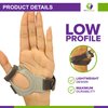 MARS WELLNESS CMC Joint Thumb Arthritis Brace - Restriction Thumb Support Brace Stabilizing Splint for Osteoarthritis and arthritis thumb splint - Small - Left Hand