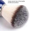 Original Handmade Pure Badger Shaving Brush with Chrome Handle, Engineered for Safety Men's Beard Shaving, Shaving Professional Hair Salon Tool Black