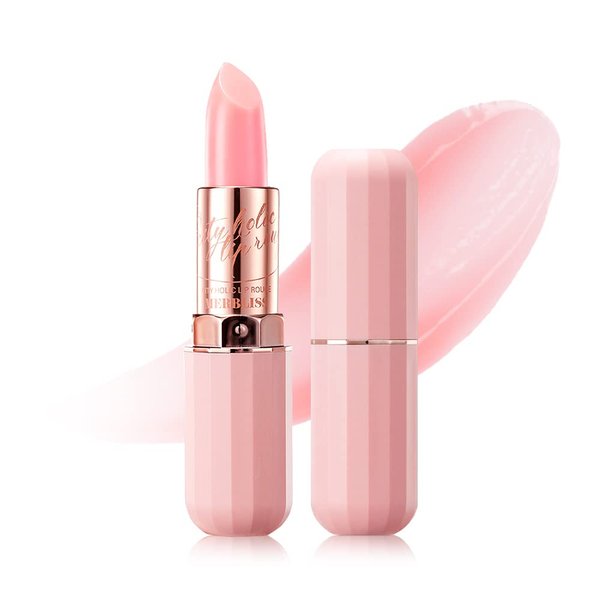 MERBLISS City Holic Lip Glow (#01 Napoli Pink) Daily Tinted Lip Balm Moisturizing Lip Care, Essential Oil, Vitamin E and C for Glossy and Smoother Lips, Soft Buttery Texture