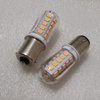 LEMENG 12V BA15S LED Bulb S8 SC 3W 300Lm 2700K Warm White,Bayonet Single Contact Base 1156 1141 P21W,AC/DC 12volt Landscape RV Camper Marine Boat Trailer Lighting-4 Pack