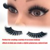 False Eyelashes 3D Faux Mink Lashes Pack Dramatic Fluffy Thick Volume Full Cross Soft Reusable Handmade Fake Eyelashes 10 Pairs Pack by Lifernilash (LFN5D02)