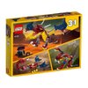 LEGO Creator 3in1 Fire Dragon 31102 Building Kit, Cool Buildable Toy for Kids (234 Pieces)
