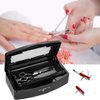 Machine-Ya Plastic Sterilizing Tray,sterilization box,nail art tool sterilizer tray, Sterilizer Tray Box Nail Art Salon Sterilizing Too（black）