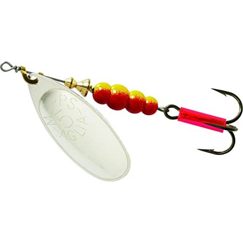 Mepp's Aglia Plain Treble Fishing Lure, 1/2-Ounce, Silver (B5S)