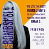 GK HAIR Global Keratin Moisturizing Conditioner and Silver Bombshell Purple Shampoo Set for Blonde & Gray Hair – Hydrating, Color-Protecting Formula for Damaged, Frizz Control & Damage Repair