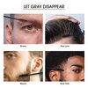 Red by Kiss Groomane Men Gray Coverage Touch-Up, Temporary Brush-On Hair Color for Beards, Sideburns Root & Brows, Water-Resistant & Sweatproof, Easy Application (Jet Black, 0.33 Fl.oz)