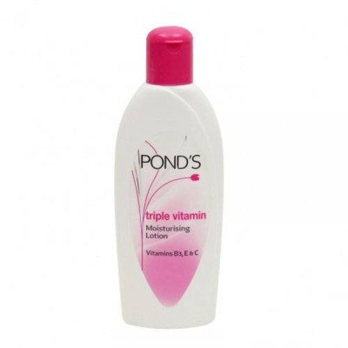 3 X Ponds Triple Vitamin Moisturising Body Lotion Soft Smooth Radiant Skin Glow 100ml X 3 = 300ml