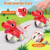LUDILO Car Toys for 1 Year Old Boy Gifts: Push and Go Dinosaur Toys Cars for Toddlers 1-3 One Year Old Boy Toys Birthday Gifts for 1 2 3 Year Old Boys Toddler Toys Age 1-2 Baby Boy Toys 12-18 Months
